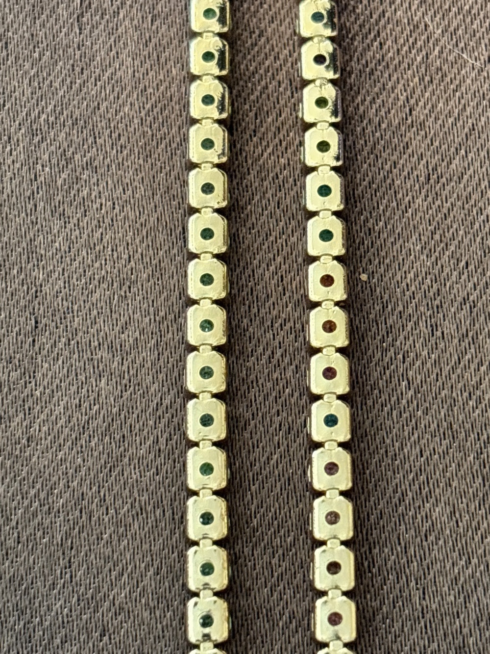 Pretty Bird Yellow Gold CZ Tennis Bracelet Set - Picture 9 of 10
